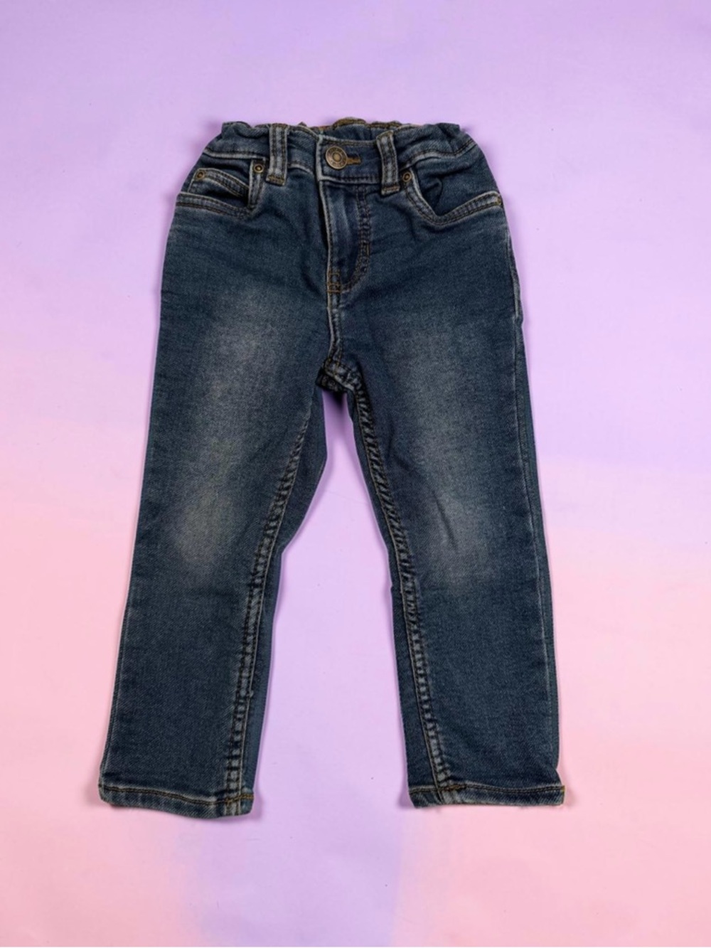 Carter's Dark Blue Stretch Denim Jeans for Kids